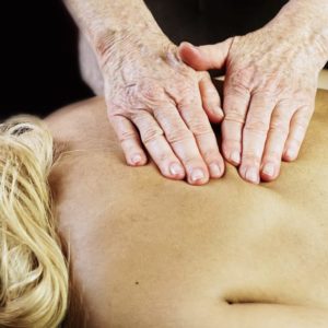 photo de massage Nantes du dos au salon Douce Heure des Mains