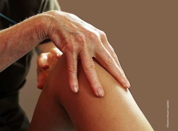 photo de massage de jambes au salon Douce Heure des Mains à Nantes