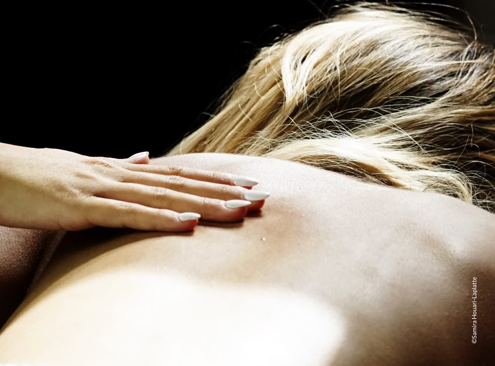 photo de massage anti-stress au salon Douce Heure des Mains à Nantes